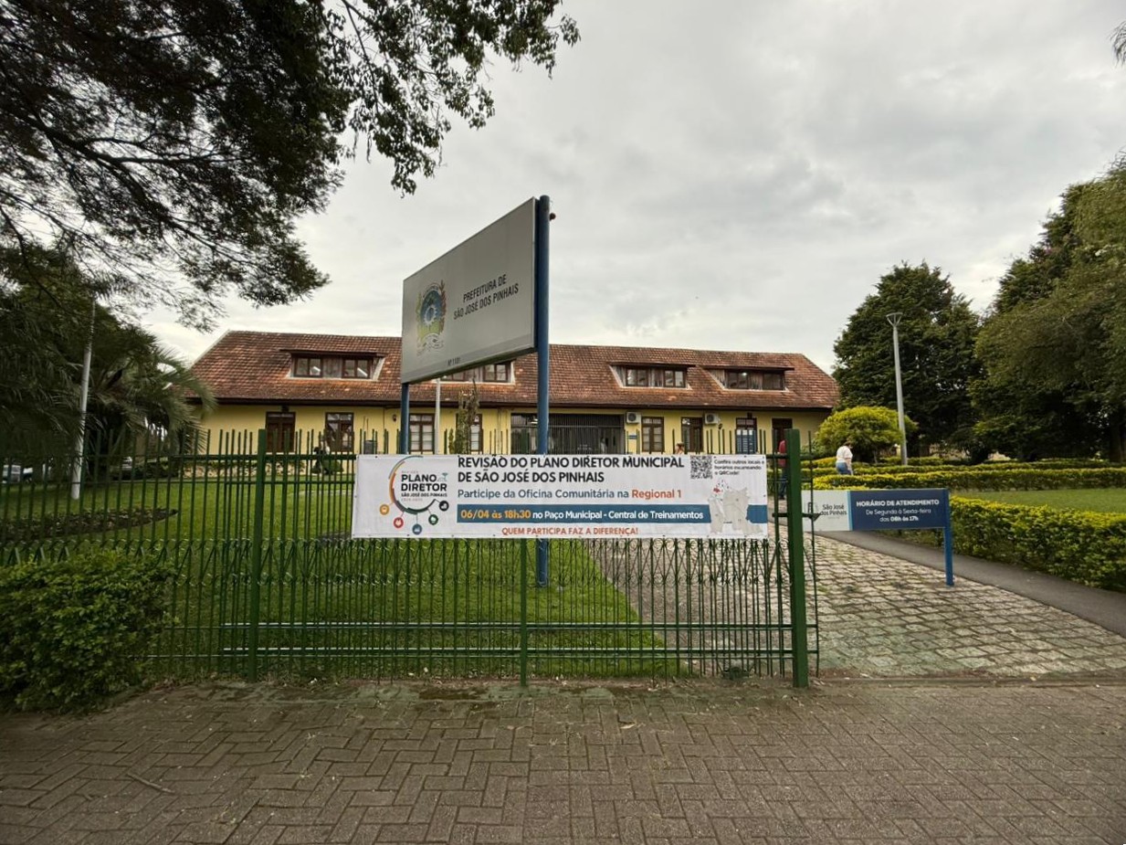 Plano Diretor de São José dos Pinhais entra em nova fase com Oficinas Comunitárias abertas à população